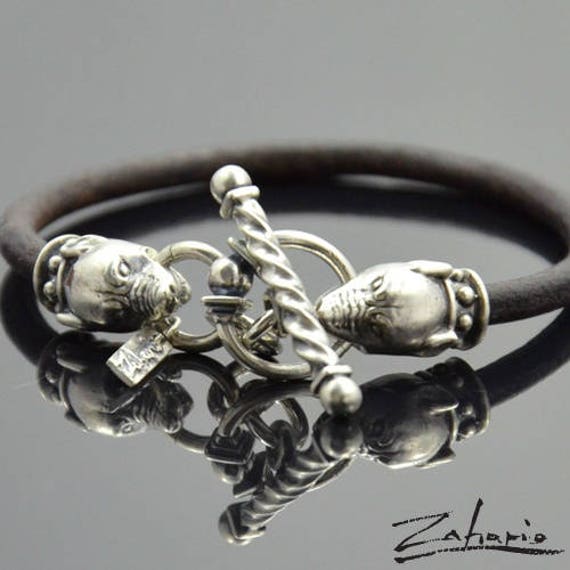 Armband Wölfe Silber von Zahario