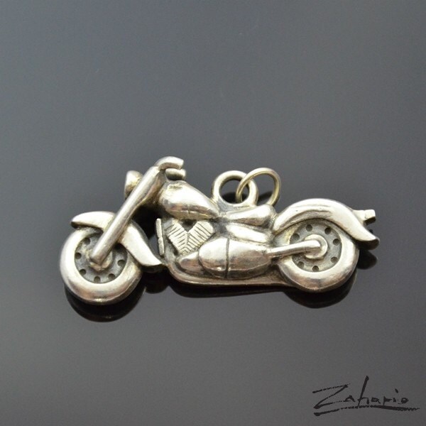 Chopper Anhänger Aus Silber von Zahario