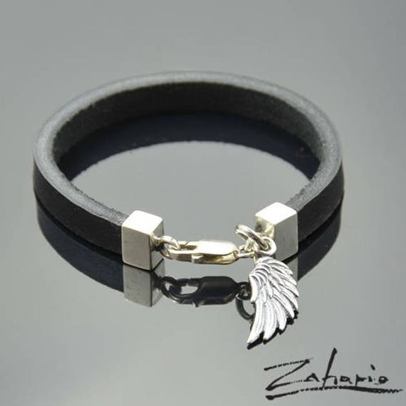 Flügelchen Armband Silber von Zahario