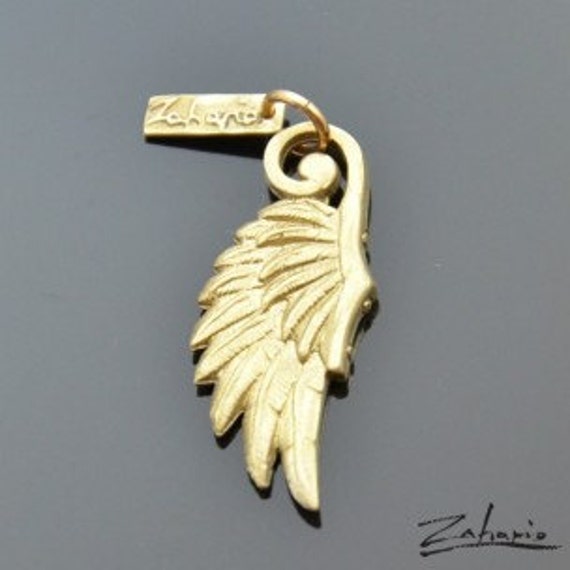 Kleiner Flügel, Anhänger Aus Bronze von Zahario