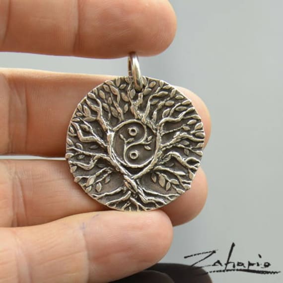 Lebensbaum Anhanger Aus Silber von Zahario