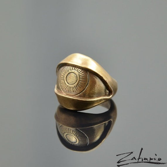 Ring Mit Auge Bronze von Zahario