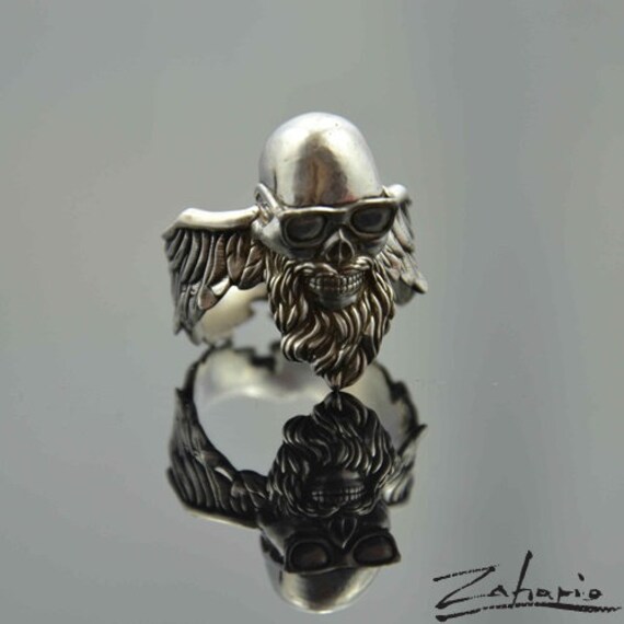 Ring North Rider Silberfarben von Zahario