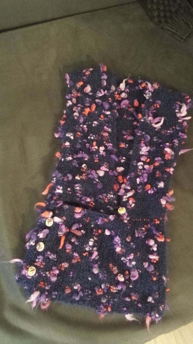 Strick Kimono Im Boho Style Strick Kimono Im Boho Style von Zahedina