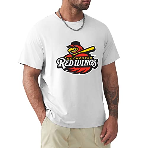 Rochester of Red Wings Logo T-Shirt Heavyweight t Shirts Quick Drying t-Shirt Men Graphic t Shirts von Zahira
