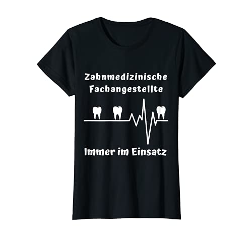 Damen Zahnmedizinische Fachangestellte Geschenk Zahnarzthelferin T-Shirt Damen Zahnmedizinische Fachangestellte Geschenk Zahnarzthelferin T-Shirt von Zahnarzt Zahnarzthelferin ZMF Kieferorthopäde