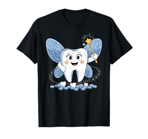 Zahnfee Geschenke Mädchen Karnevalskostüm Outfit Fasching Tooth Fairy T-Shirt Schwarz Klein Unisex Karnevalkostüm Cartoon Zahnfee Geschenke Mädchen Karnevalskostüm Outfit Fasching Tooth Fairy T-Shirt Schwarz Klein Unisex Karnevalkostüm Cartoon von Zahnfee Geschenke Mädchen Karnevalskostüm Outfit