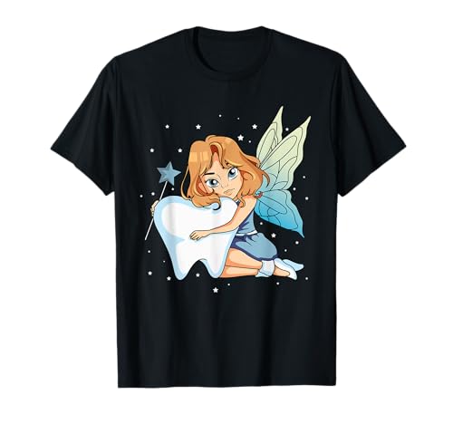 Zahnfee Zähne Putzen Kinder Wackelzahn Dental T-Shirt von Zahnfee Geschenkideen