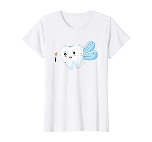 Damen Zahnfee Kostüm Damen Zahnfee Top Zahnfeekostüm Karneval T-Shirt Damen Zahnfee Kostüm Damen Zahnfee Top Zahnfeekostüm Karneval T-Shirt von Zahnfee Kostüm Damen Zahnfee Top Zahnfeekostüm
