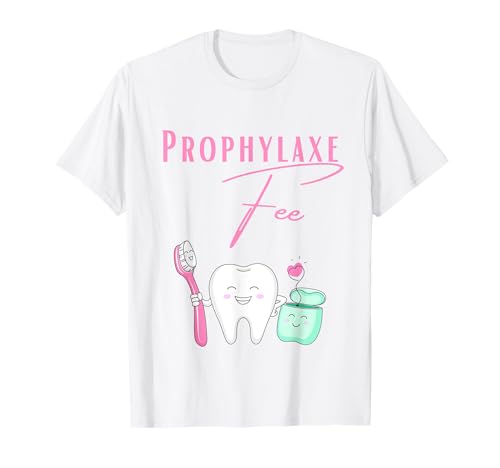 Zahnmedizinische Fachangestellte Phrophylaxe Fee Damen T-Shirt Prophylaxe Fee Cartoon Weiß XS EU V-Ausschnitt Zahnmedizinische Fachangestellte Phrophylaxe Fee Damen T-Shirt Prophylaxe Fee Cartoon Weiß XS EU V-Ausschnitt von Zahnmedizinische Fachangestellte Phrophylaxe Fee