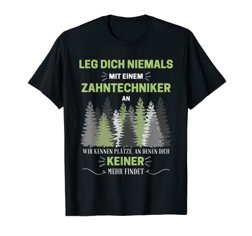 Herren Zahntechniker Geschenk-Idee Männer Spruch Lustiges T-Shirt Herren Zahntechniker Geschenk-Idee Männer Spruch Lustiges T-Shirt von Zahntechniker Geschenk-Idee Store