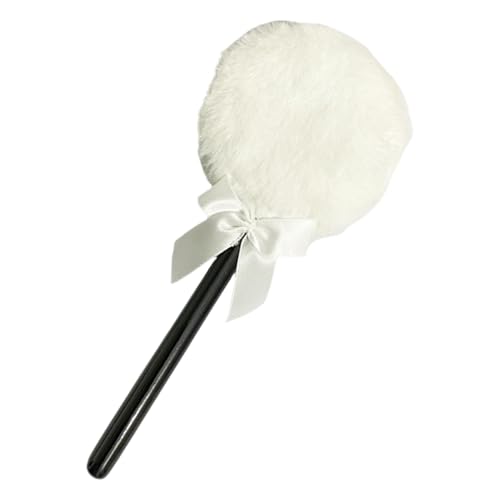 Zahoken Gesichtspuder Quaste | Puder Für Lose Puder - 6 Stück Wiederverwendbare Lollipop-Form Weiches Schönheitswerkzeug Für Mädchen Foundation Konturieren Makeup Verteilung Frauen von Zahoken