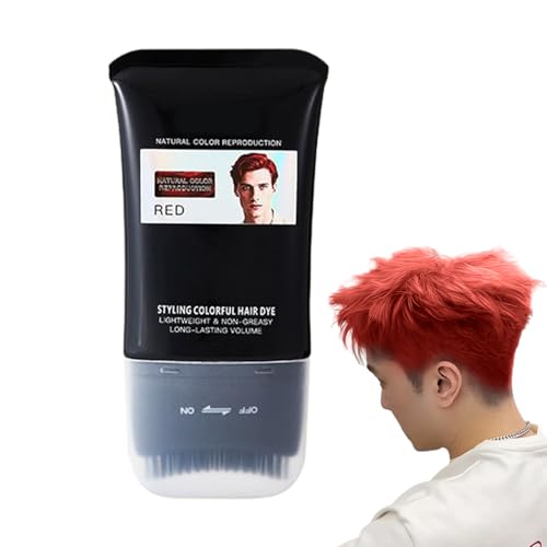 Zahoken Haarfärbekamm Für Frauen - 2 In 1 Schweißfeste Sofort Haarfärbung Mit Kamm,Einfache Anwendung Haarfärbemittel Für Männer Väter Großväter Söhne Ehemänner Freunde Familie von Zahoken