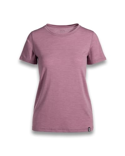 Zajo Nova Merino T-Shirt Damen - Funktionsshirt aus Merino Wolle - Atmungsaktiv & Temperaturregulierend - Wandern, Outdoor, Camping - Rosa, XS Zajo Nova Merino T-Shirt Damen - Funktionsshirt aus Merino Wolle - Atmungsaktiv & Temperaturregulierend - Wandern, Outdoor, Camping - Rosa, XS von Zajo