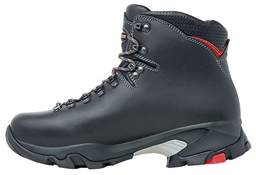 Zamberlan - Herren VIOZ GTX Wanderschuhe, 42 EU, Dark Grey/Red von Zamberlan