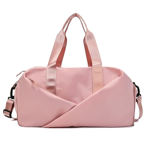 Zambuph Sporttasche mit Schuhfach und Nassfach, Damen Sporttasche für Fitnessstudio und Reisen, Polyester Schwimmtasche für Damen, C 43.5 * 25 * 27.5 von Zambuph