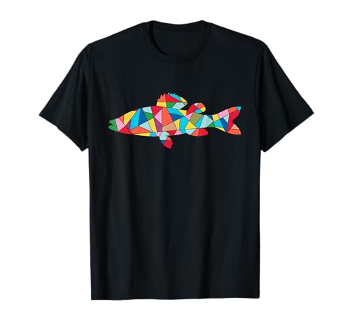 Zander Angler Fischen Herren Kinder Fische Angeln T-Shirt Zander Angler Fischen Herren Kinder Fische Angeln T-Shirt von Zander Angler Design zum Fische Angeln und Fischen