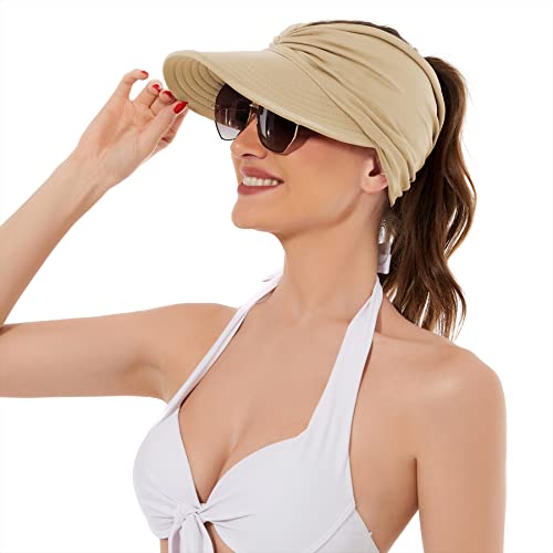 Zando Damen Cap Basecap Sommer Schirmmütze Beige von Zando
