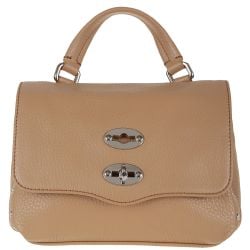 Zanellato Braune Schultertasche Aus Kalbsleder von Zanellato