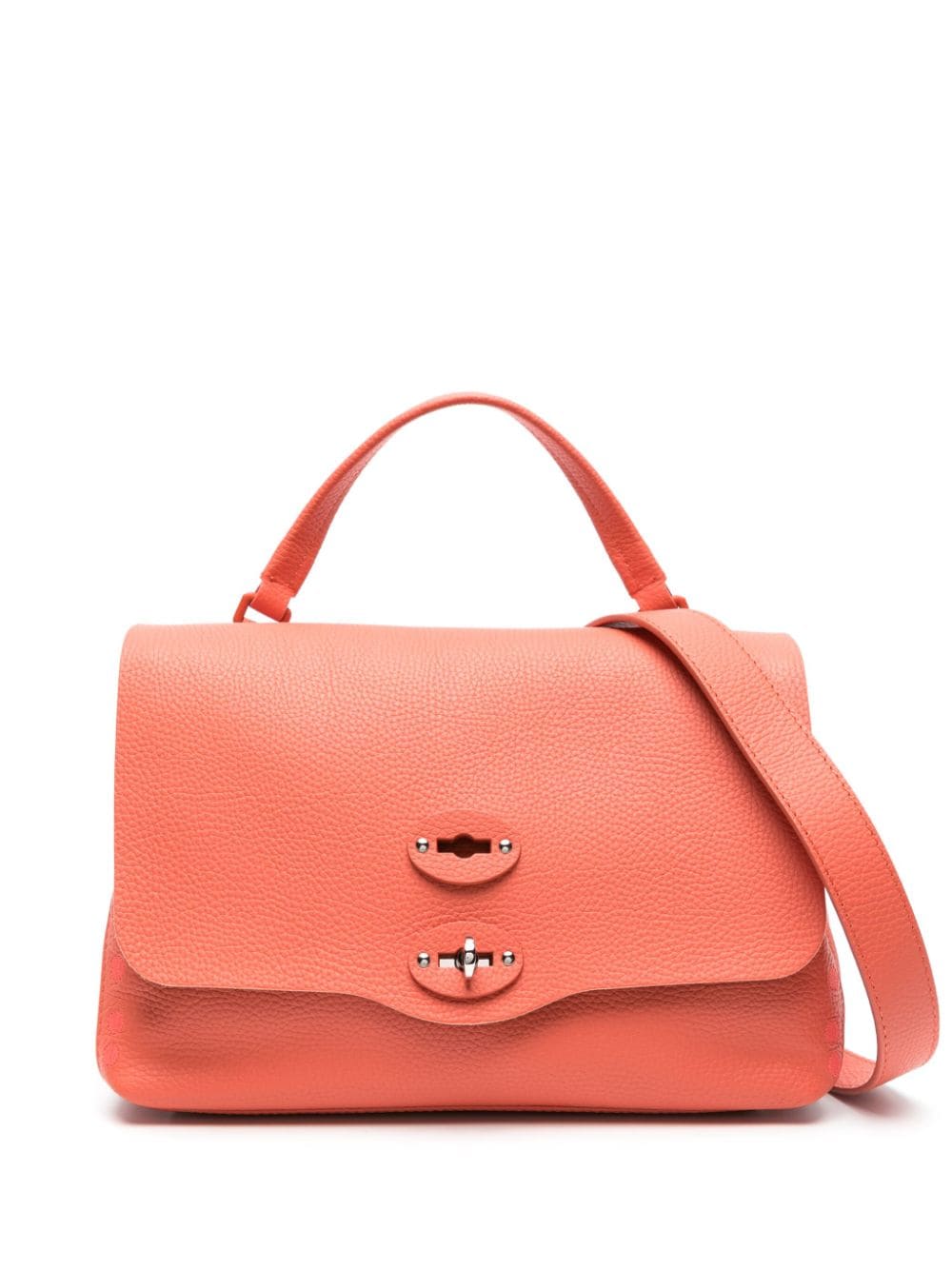 Zanellato Kleine Postina Pura 2.0 Handtasche - Orange von Zanellato