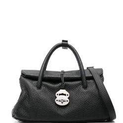 Zanellato Nero Handtasche - Luxus 100% Vitello Leder von Zanellato