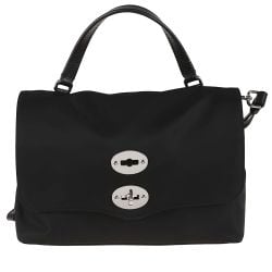 Zanellato Schwarze Schultertasche Aus Kalbsleder von Zanellato