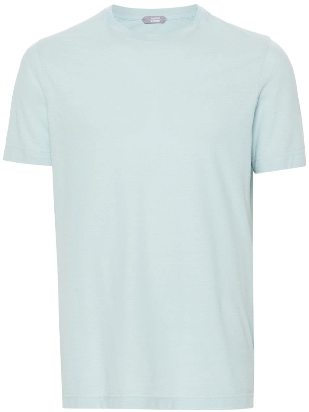 Zanone Klassisches T-Shirt - Blau von Zanone