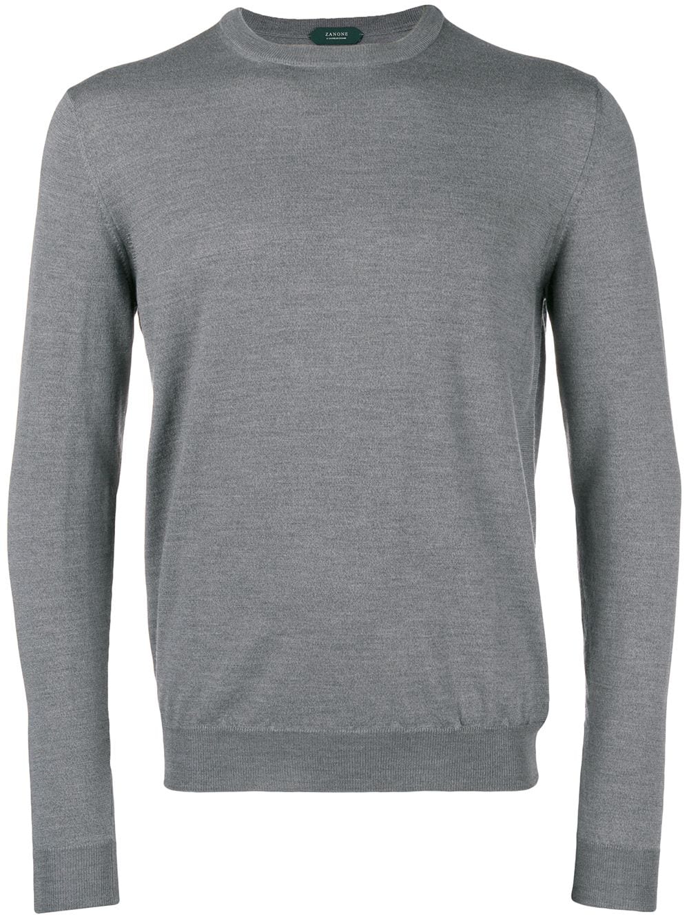 Zanone Pullover mit rundem Ausschnitt - Grau von Zanone