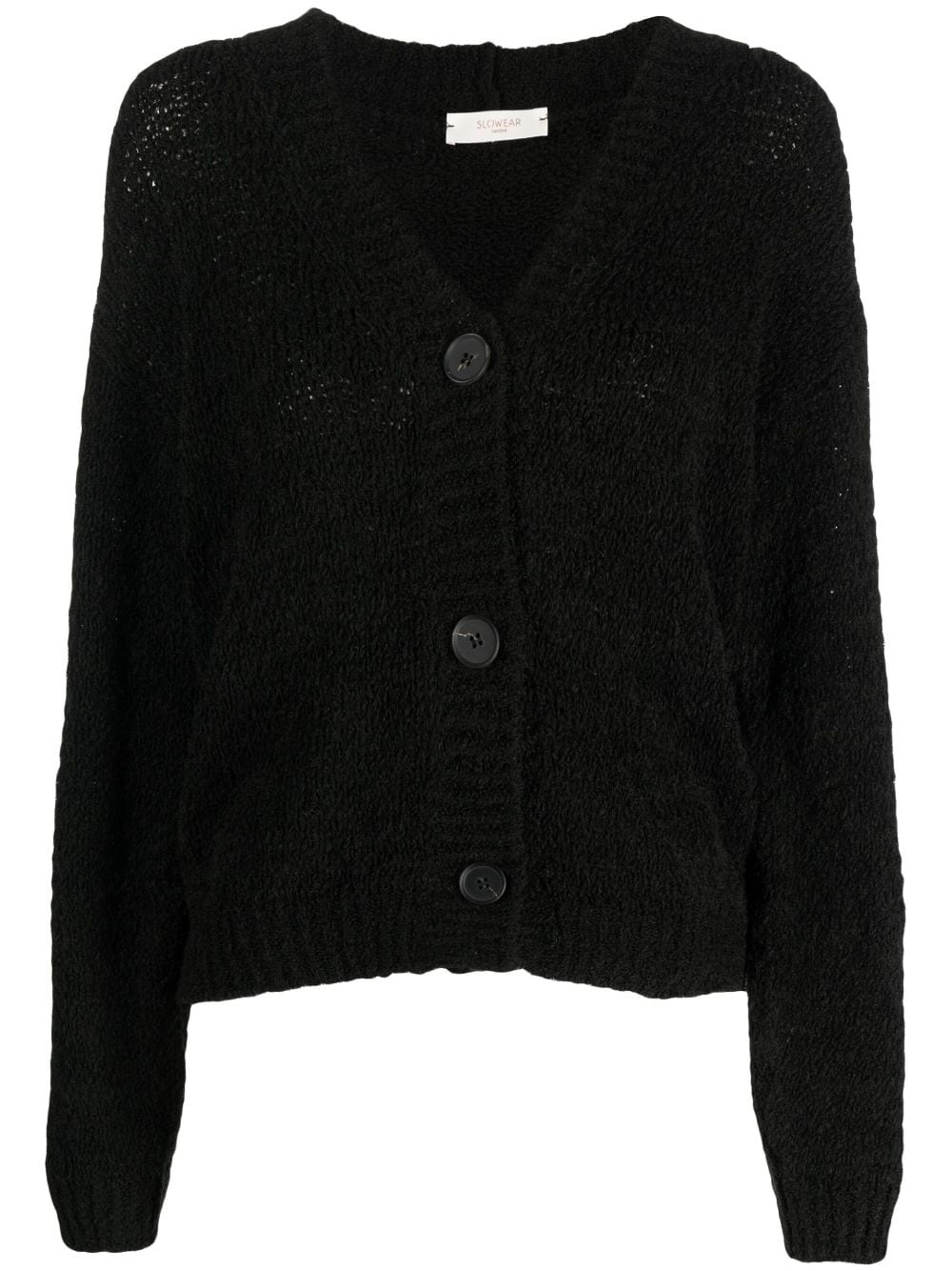 Zanone Cardigan mit V-Ausschnitt - Schwarz von Zanone