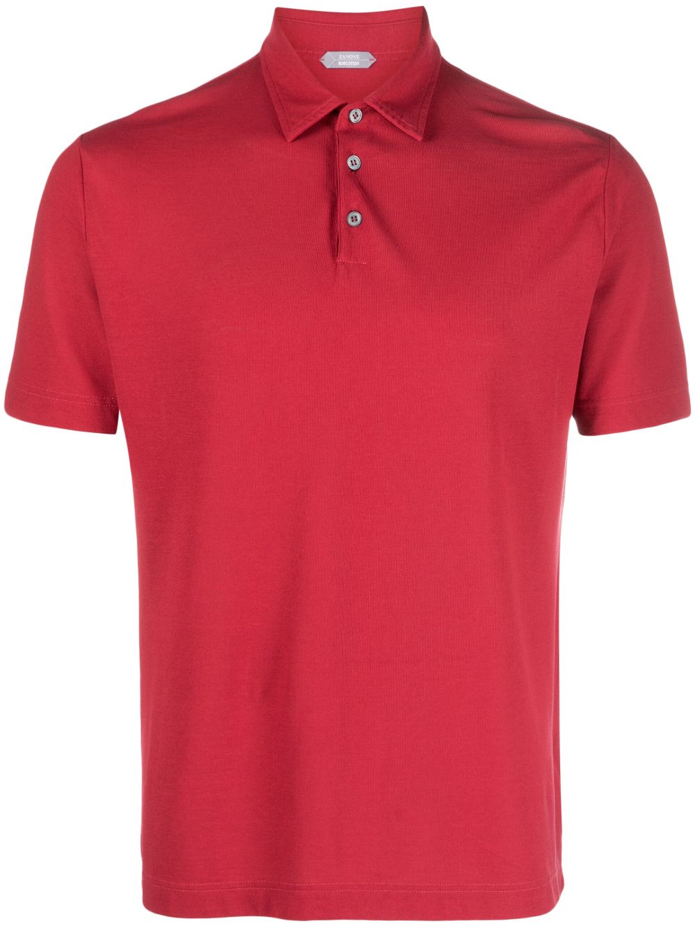 Zanone Klassisches Poloshirt - Rot von Zanone