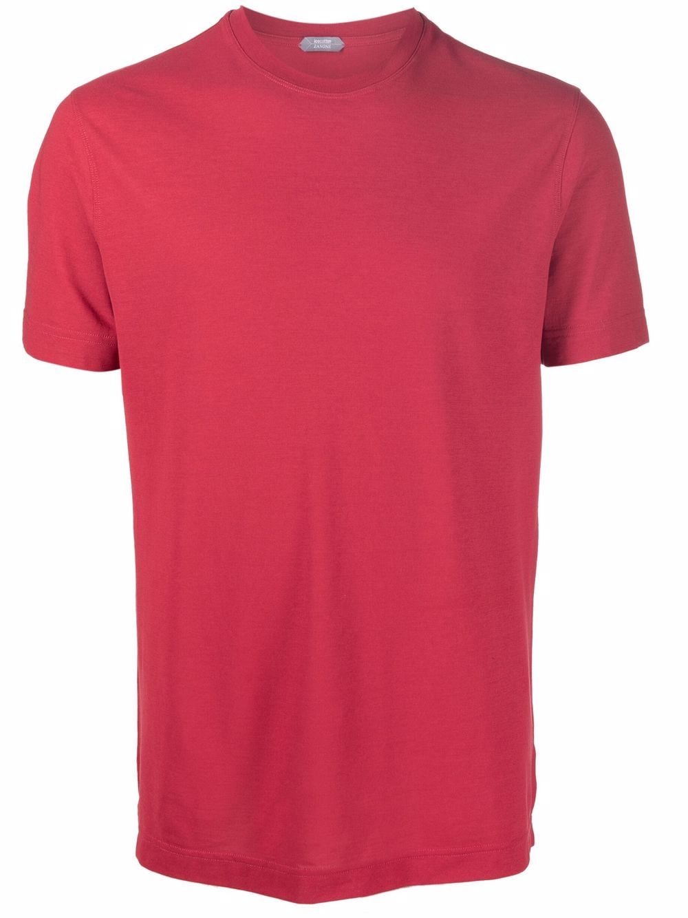 Zanone T-Shirt mit Rundhalsausschnitt - Rot von Zanone