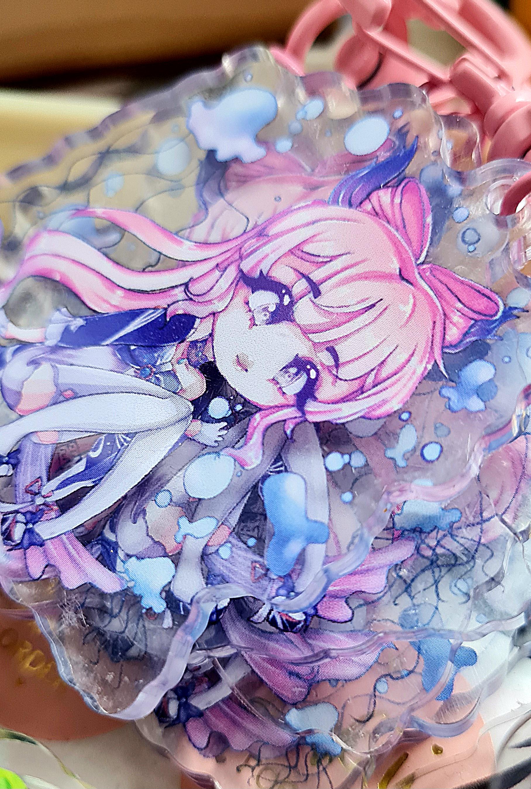 Genshin Auswirkungen - Kokomi Anime Chibi Schlüsselanhänger Genshin Auswirkungen - Kokomi Anime Chibi Schlüsselanhänger von ZanunArts