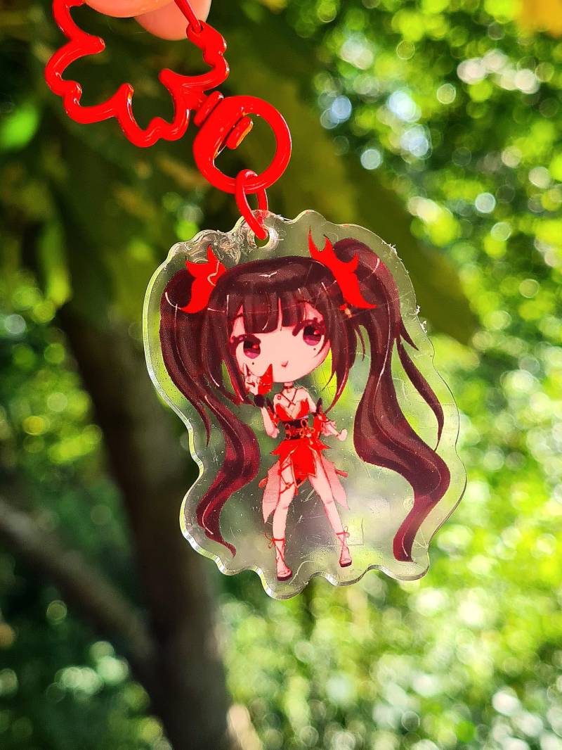 Honkai Starrail - Sparkle Anime Chibi Acryl Schlüsselanhänger von ZanunArts