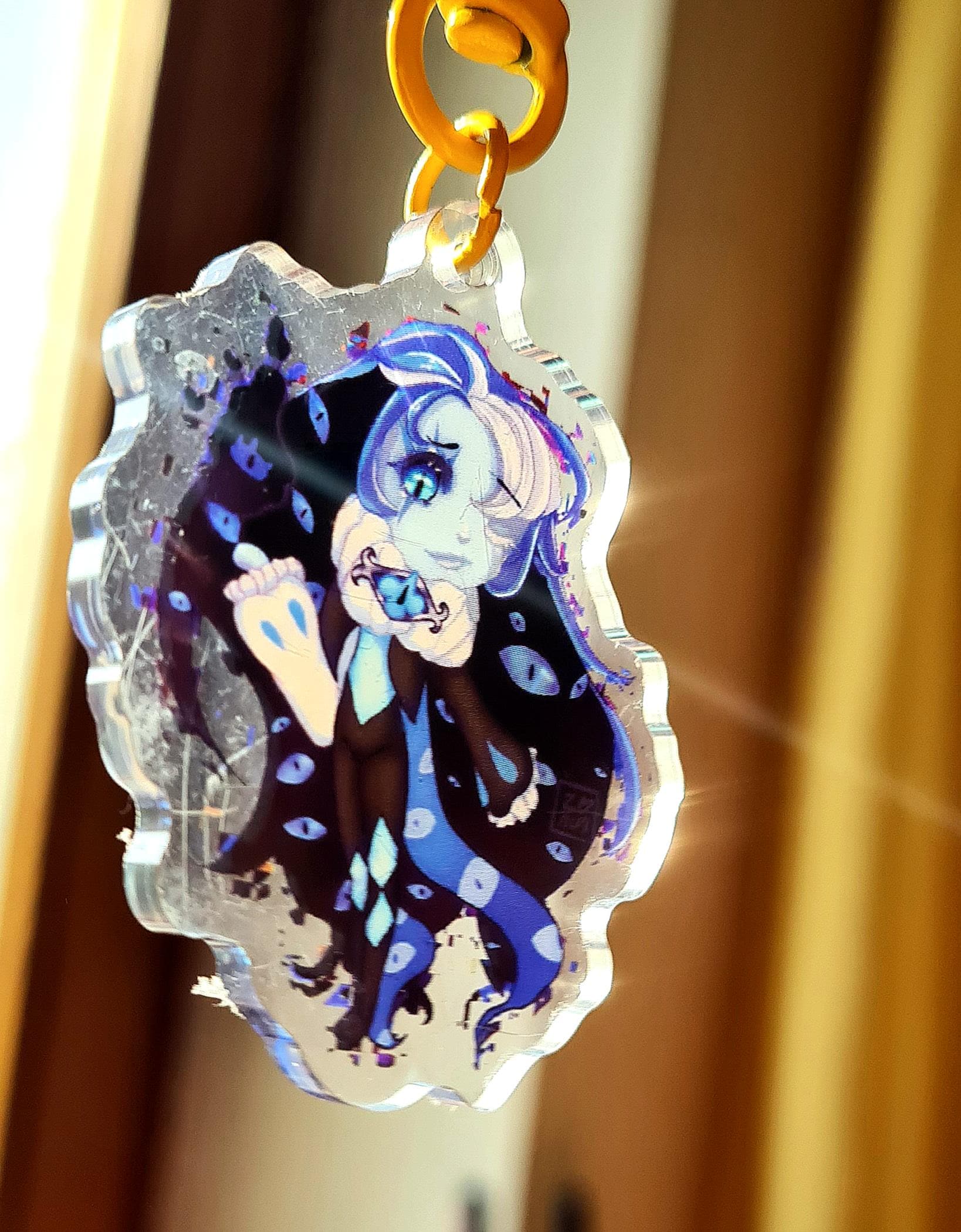 Shadow Milk Cookie Anime Chibi Schlüsselanhänger Shadow Milk Cookie Anime Chibi Schlüsselanhänger von ZanunArts