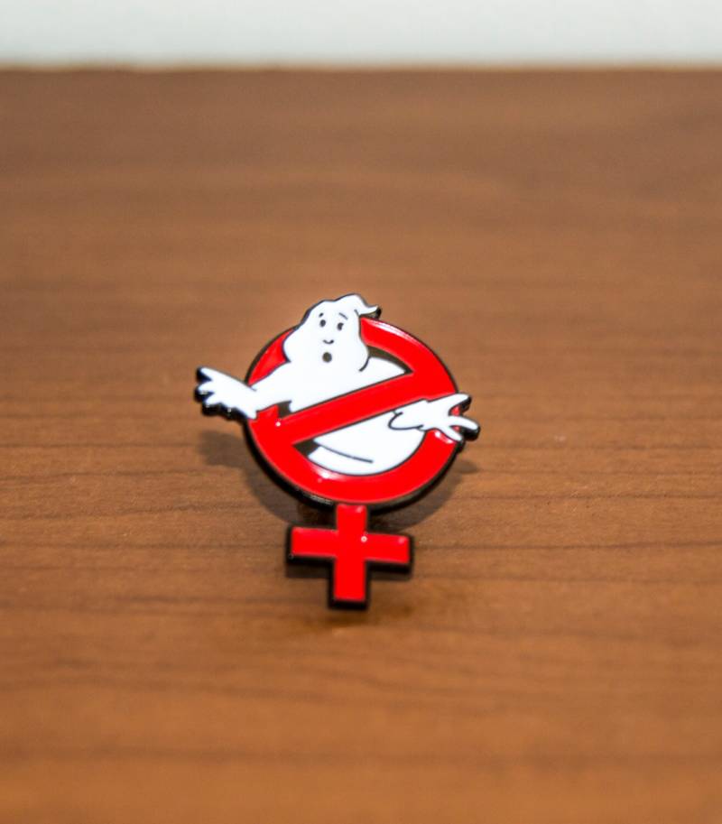 Ghostbusters Pin 2016 Neustart Film Weibliche Geschlecht Indentifier Symbol Von Zanzibarland von ZanzibarLand