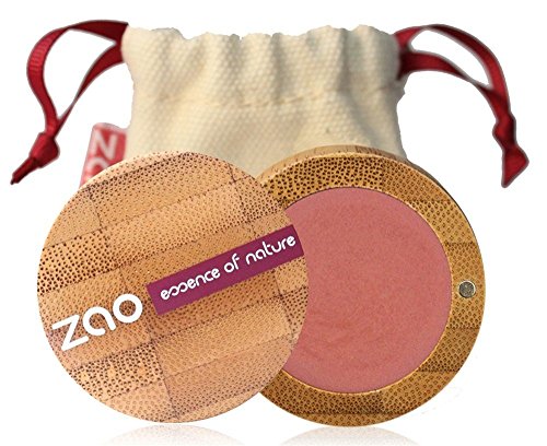 ZAO Pearly Eyeshadow 111 pfirsichblüte pink-orange Lidschatten schimmernd / Perlglanz in nachfüllbarer Bambus-Dose von ZAO essence of nature