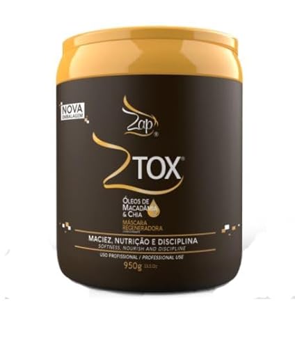 ZAP Ztox Mascara Régenération Huile de Macadamia & Chia, 950 g Nutrition von Zap Cosmeticos