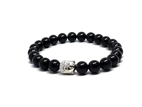 Zap Impex Zertifiziertes Armband aus natürlichen Edelsteinen – Perlenarmbänder für Frauen und Männer mit Echtheitszertifikat, ideal als Geschenk und für das Wohlbefinden (Schwarzes Turmalin-Armband) Zap Impex Zertifiziertes Armband aus natürlichen Edelsteinen – Perlenarmbänder für Frauen und Männer mit Echtheitszertifikat, ideal als Geschenk und für das Wohlbefinden (Schwarzes Turmalin-Armband) von Zap Impex