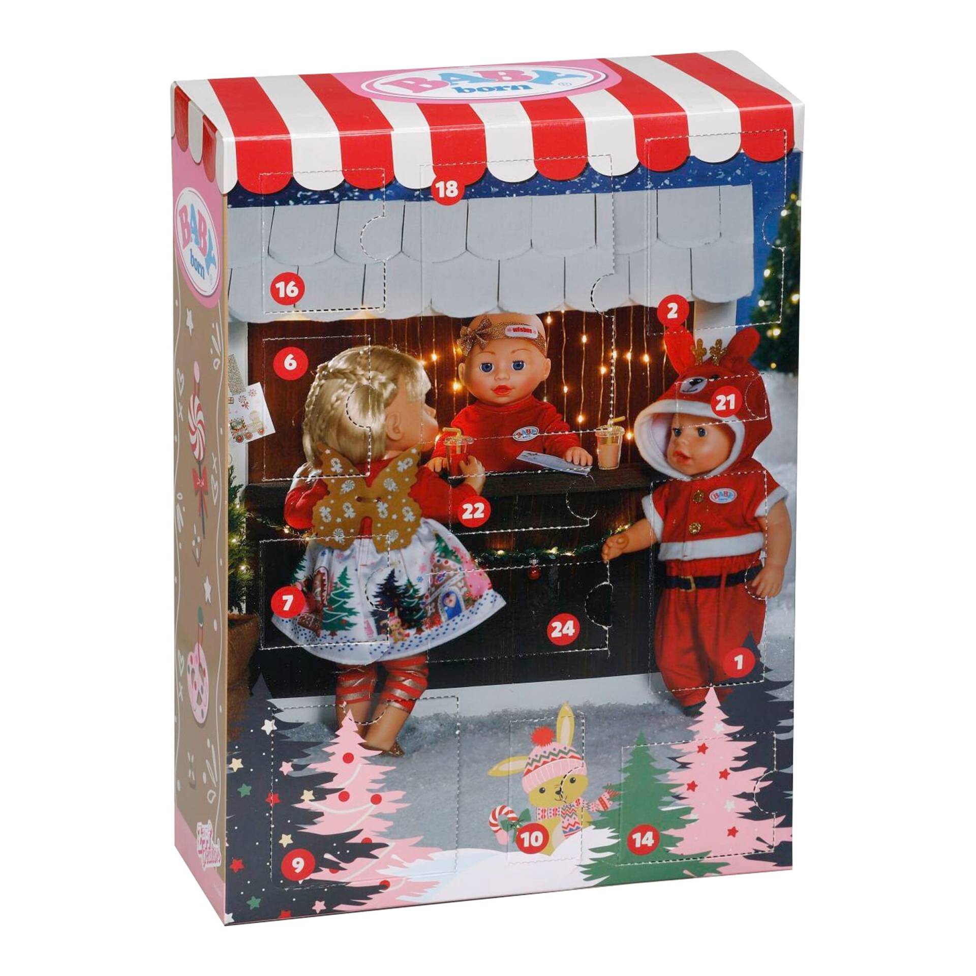 Zapf Creation Baby Born Adventskalender 2025 43 cm von Zapf Creation