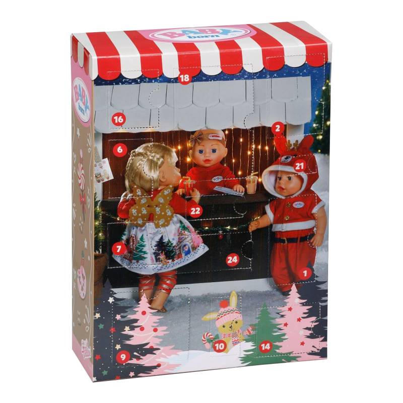 Zapf Creation Baby Born Adventskalender 2025 43 cm von Zapf Creation
