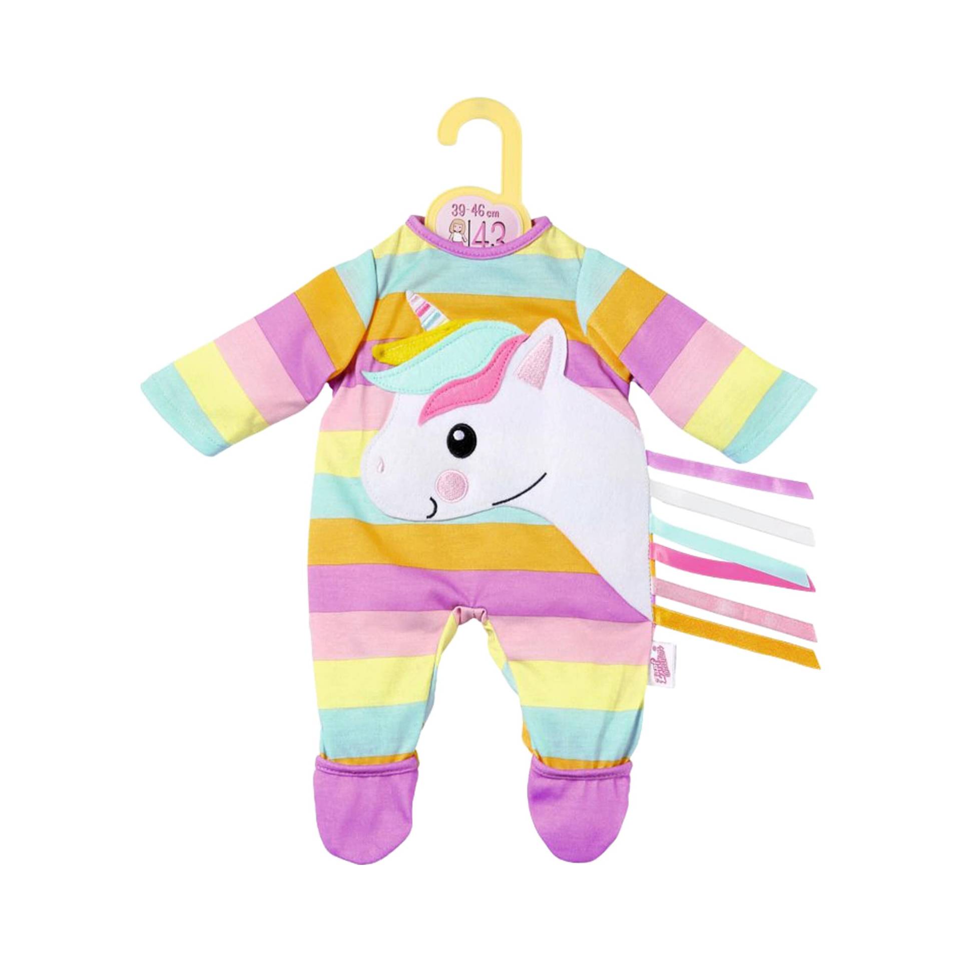 Zapf Creation Dolly Moda Puppen Outfit Einhorn Strampler 43cm von Zapf Creation