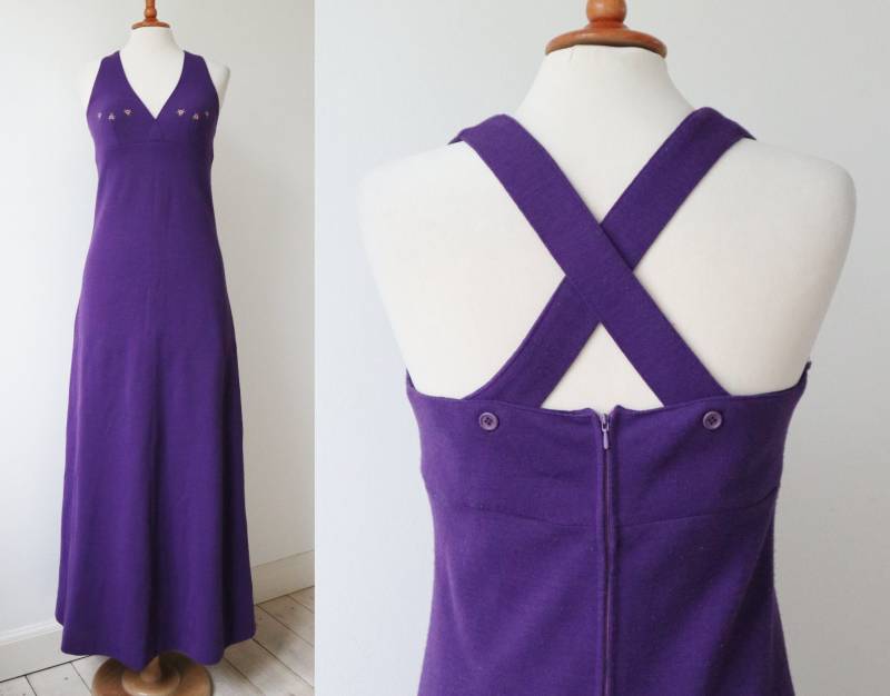 Purpe 60Er Jahre Vtg. Maxikleid // Trägerkleid Design Birgit Hauge Miss Scandia Größe 36 Made in Denmark Purpe 60Er Jahre Vtg. Maxikleid // Trägerkleid Design Birgit Hauge Miss Scandia Größe 36 Made in Denmark von Zappasvintage
