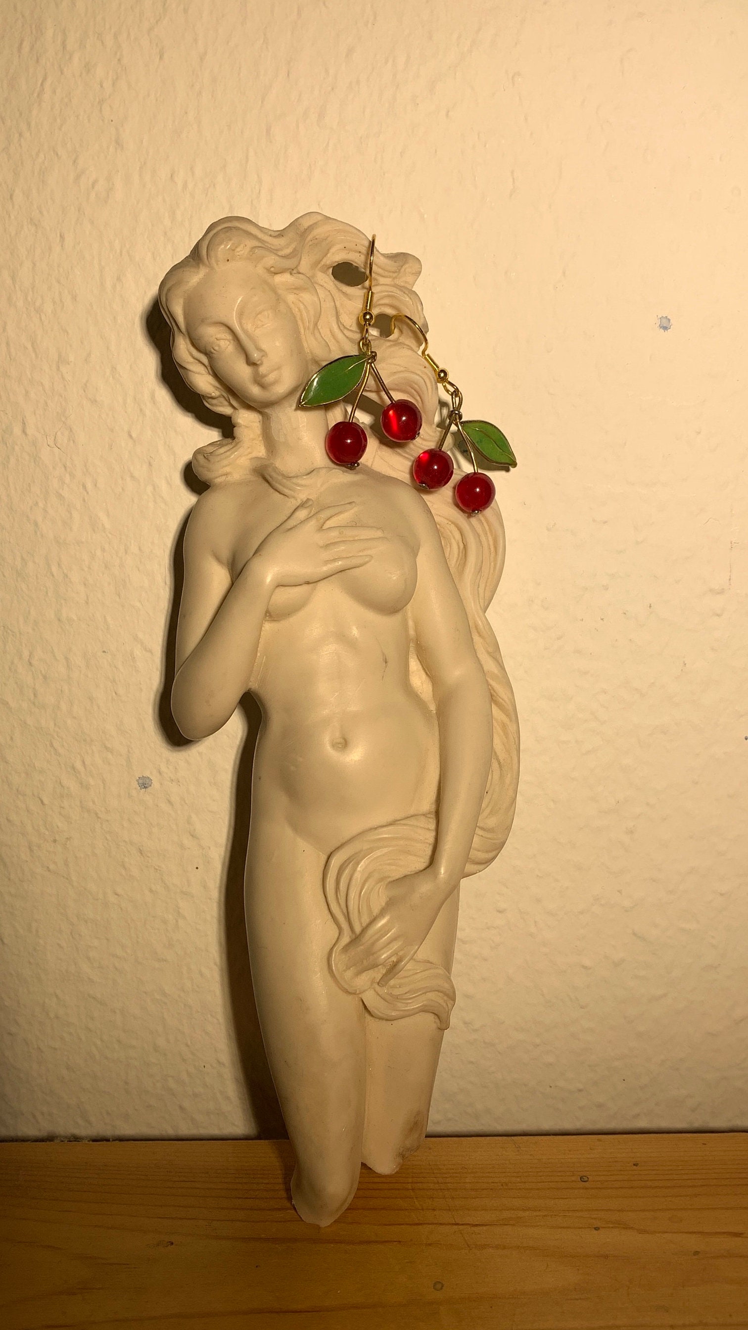 Süsse Kirschenohrringe, Demeter Süsse Kirschenohrringe, Demeter von ZarisMythCreations