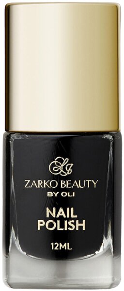 Zarko Beauty Nail Polish - Black 12 ml von Zarko Beauty