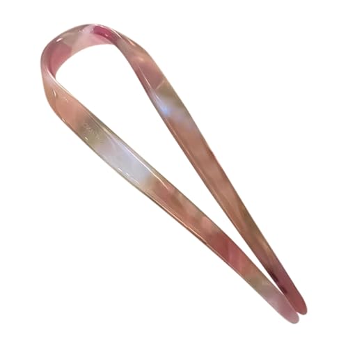 Zasdvn French Style Pin - U-förmige Haarnadel French Hair Style Sticks - Lange Klassische 2 Zinken Dutt Haarstyling Clips für Frauen Mädchen Alle Altersgruppen Freunde von Zasdvn