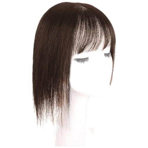 Zasdvn Luftfransen-Pony, Fransen-Haar-Pony - Clip-in-Haarverlängerung mit künstlichem Pony für dünner werdendes Haar - Haar-Styling-Zubehör, Damen-Haar-Pony für Reisen, ausgehende Geschäftsreisen von Zasdvn