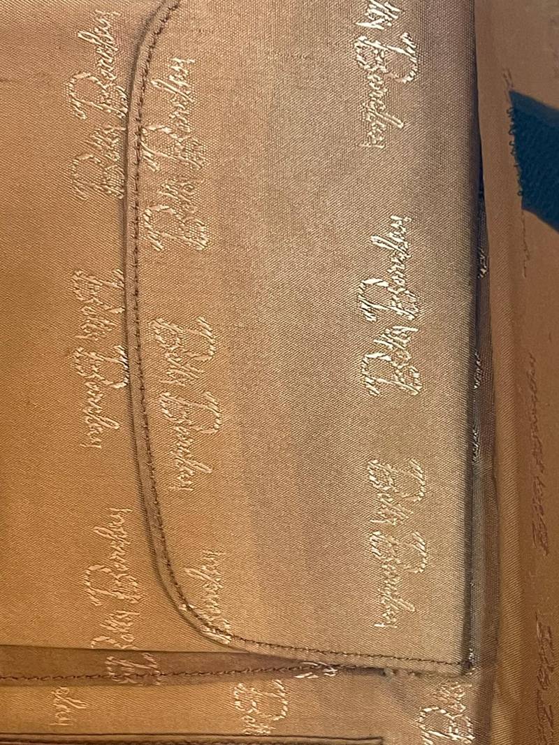 Betty Barklay Reisetasche Handgepäck Marine Blau Dunkelblau Leder Innenfutter Business Tasche Aktentasche Geschäftsreise von ZauberhaftMarvelous