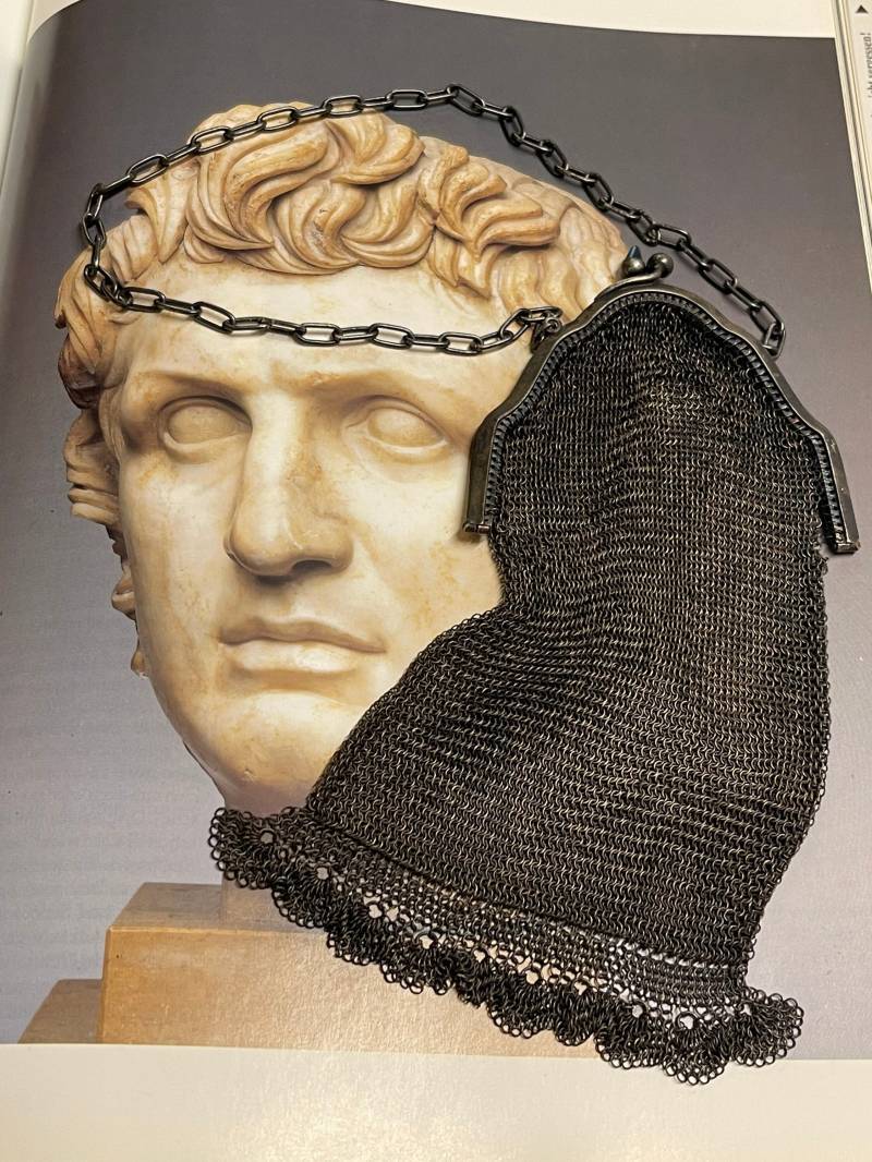 Geldbeutel Tasche Dreißigerjahre Sehr Speziell Außergewöhnlich Netz Verstricktes Metall Damenhaft Ladylike Bezaubernd von ZauberhaftMarvelous