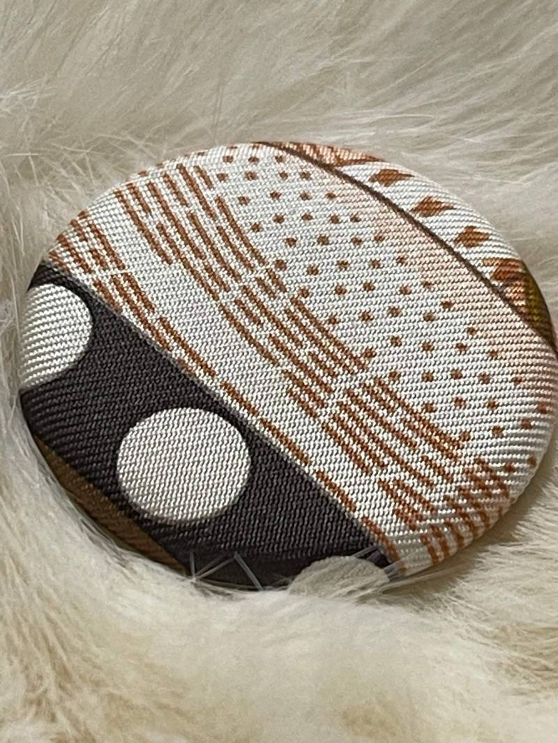 Hermes Brosche Seide Farbenfroh Paris Zierde Accessoire von ZauberhaftMarvelous