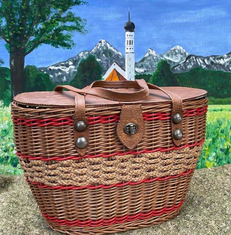 Korb Rotkäppchen Retro 60Er Jahre Außergewöhnlich von ZauberhaftMarvelous